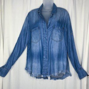 CLOTH & STONE denim, button-down shirt!